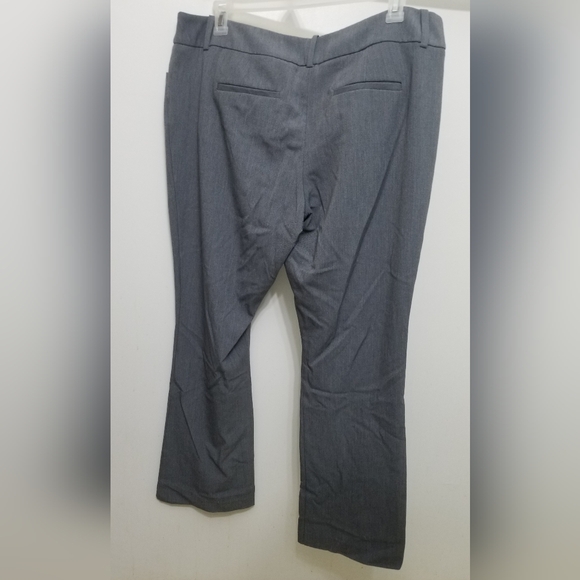 VGUC sleek Merona sz 18 gray stretch pants - Picture 5 of 10